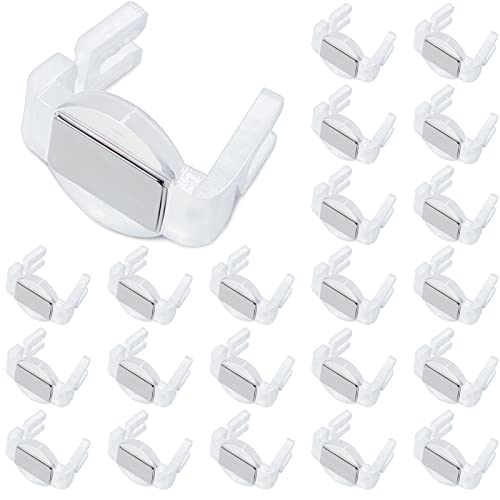 Christmas C9 Light Clips with Magnets 100 Pieces for Outdoor Holiday Decorations