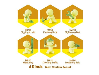 Smiski Construction Series Collectible Mini Figure - Random Design