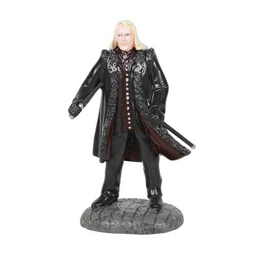 Department 56 Harry Potter Village Accessories Lucius Malfoy Figurine, 3.07 Inch, Multicolor