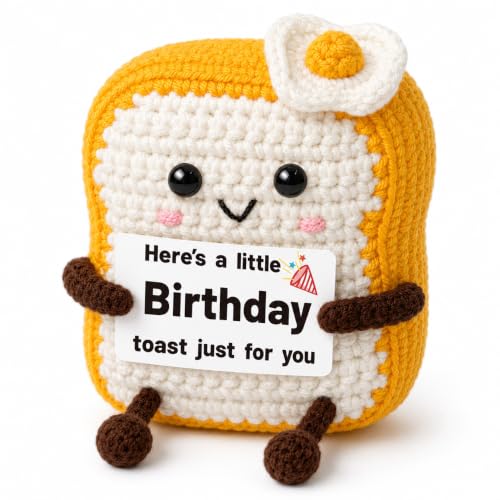 Funny Birthday Toast Crochet Gift for Women Men - 18th Birthday Variation
