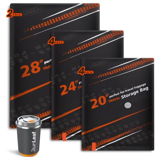 Rechargeable Vacuum Storage Bags 10-Pack Set with Portable Pump for Travel & Home