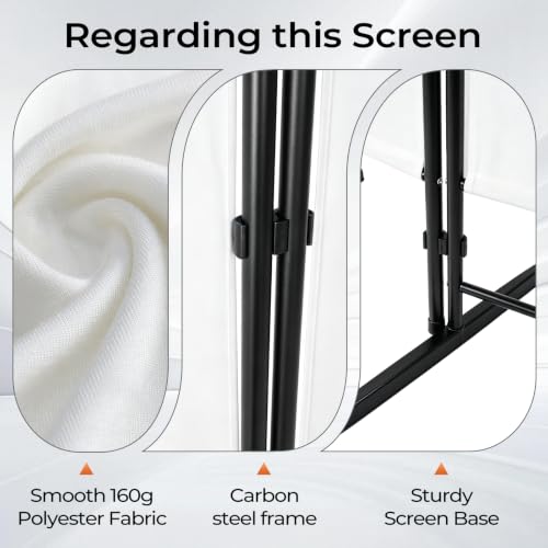 6ft Freestanding 4-Fold Room Divider Screen - Off-White (Variation: Off-white-b / 4 Panel)