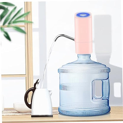 Angoily 3pcs Electric Water-absorbing Machine Insulated Water Bottle with Water Dispenser Drink Pump Water Electric Kettle Water Chiller Water Pump Hot Water Bottle Pool Pump Pink Pp