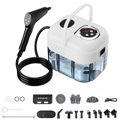 Handheld Steam Cleaner with 6 Adjustable Levels for Home & Car Cleaning