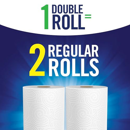 Sparkle® Tear-A-Square® Paper Towels, 24 Double Rolls = 48 Regular Rolls