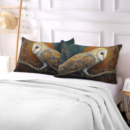 20x26 Inch Plush Pillow Cover with Hidden Zipper - Soft Cozy Bed Decor