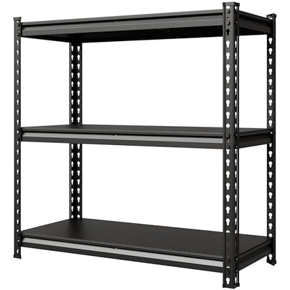 Heavy Duty Steel Garage Storage Shelves - 36 Inch Wide, Adjustable, 1500 Lbs Capacity