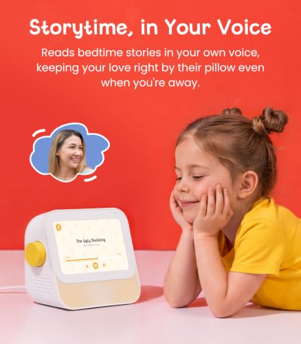 Kids Alarm Clock with Routine & Chore Chart - Bedtime Rewards & Voice Reminders