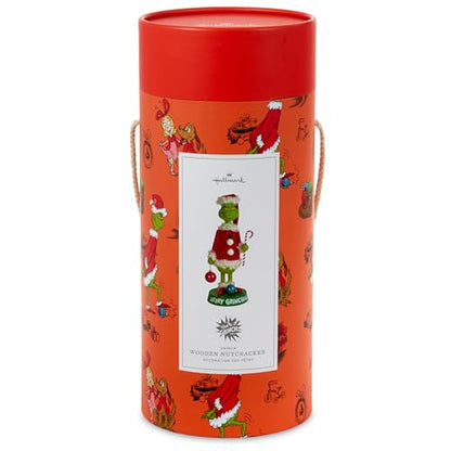 Hallmark Grinch Nutcracker Figurine, 12" Christmas Decor
