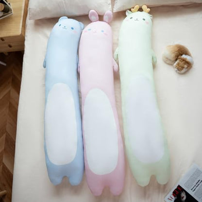 Cooling Hug Pillow - Green Dragon Long Body Pillow for Support & Comfort (35.4")