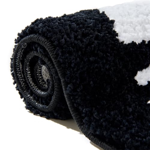 Halloween Bath Mat Non Slip Microfiber Rug 16x24 Inch - Ghost Spirit Design