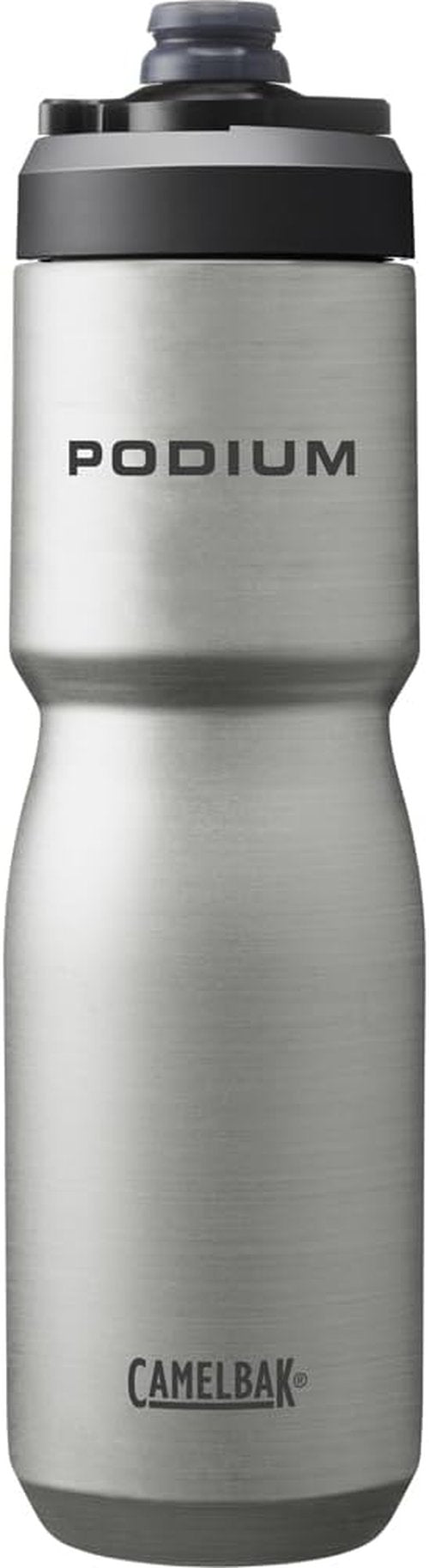 CamelBak Podium Steel Insulated Water Bottle - Durable Stainless Steel, 22oz Capacity
