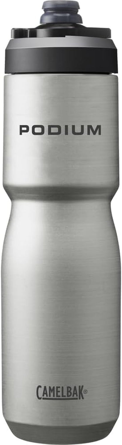 CamelBak Podium Steel Insulated Water Bottle - Durable Stainless Steel, 22oz Capacity