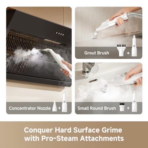 Steam Upholstery Cleaner Machine with Hot Water and Multi-Mode Steam