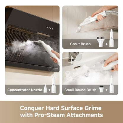 Steam Upholstery Cleaner Machine with Hot Water and Multi-Mode Steam