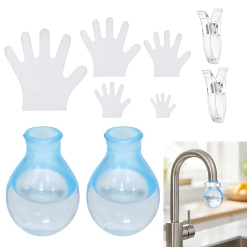 Faucet Descaling Kit with Silicone Covers & Gloves for Limescale Removal