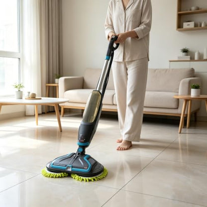 4-Pack Floor Scrub Brushes and Chenille Pads for Bissell Spinwave Mop 20393 2307