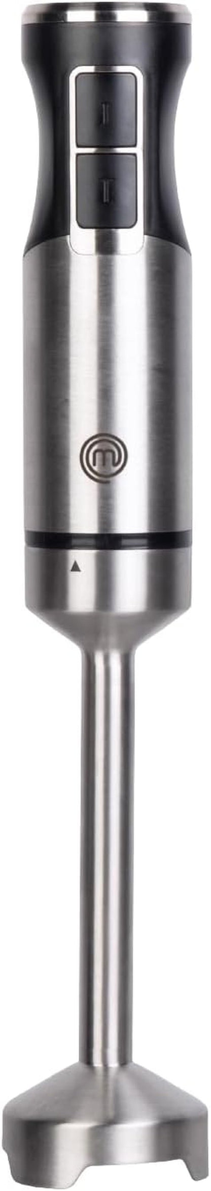 MasterChef Immersion Blender - Powerful 400W Handheld Puree Stick with Variable Speed Control | Stainless Steel