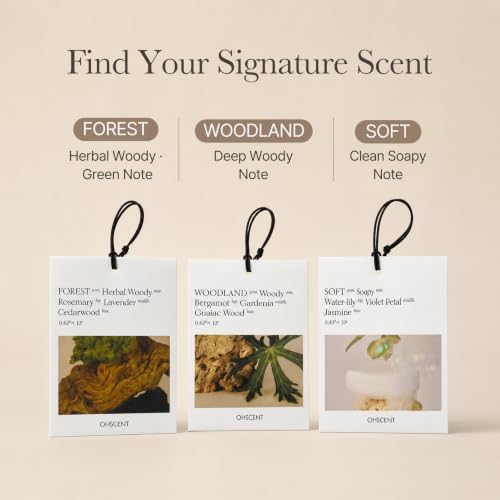 Soft Perfume Sachet - Scented Closet & Drawer Fragrance, Perfume-Grade, Made in Korea