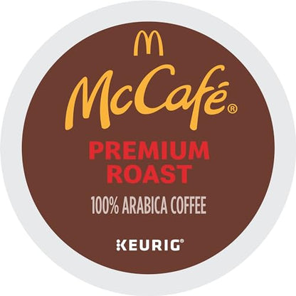 McCafe Premium Roast Coffee, Single Serve Keurig K-Cup Pods, Medium Roast, 60 Count, (6 Packs of 10)
