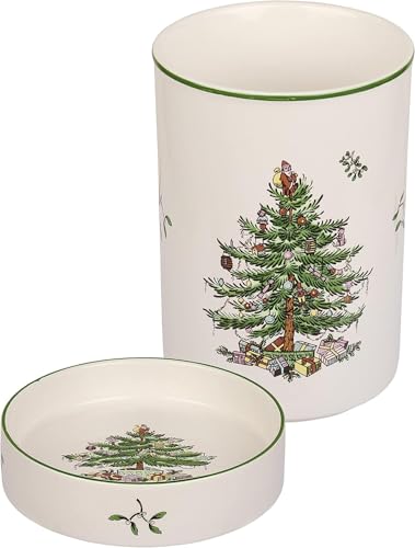 Spode Christmas Tree Wine Chiller & Coaster Set – Set of 2