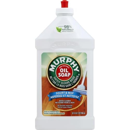 Murphy's Oil Soap Squirt and Mop Wood Floor Cleaner - 32 Fluid Ounce (Packaging May Vary)