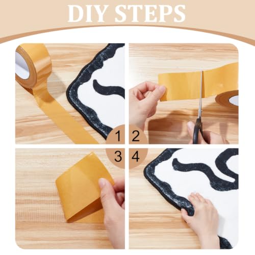 Heavy Duty Double Sided Rug Tape for Hardwood & Carpet Floors - 1.97 x 32.8 Yards
