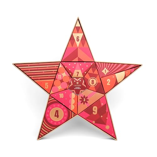 Carnatia 12 Days of Sparkle Christmas Advent Calendar Set of 12 Festive Fragrance Products