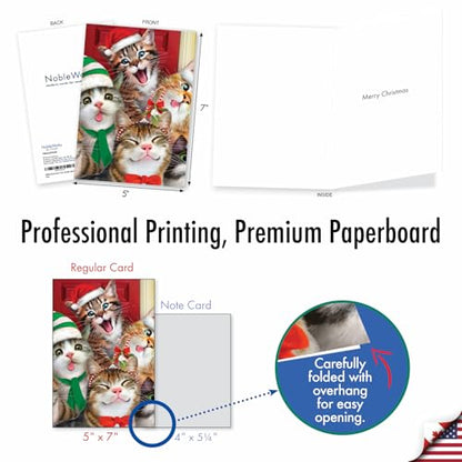 Funny Christmas Greeting Cards - Merry Christmas to Zoo Set of 12