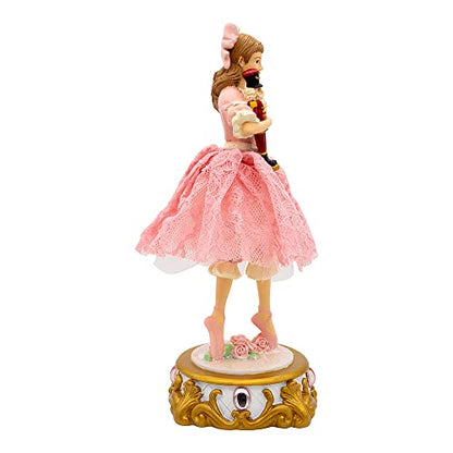 Clara Ballet Nutcracker Musical Deco - 11.25 Inch Resin Table Ornament