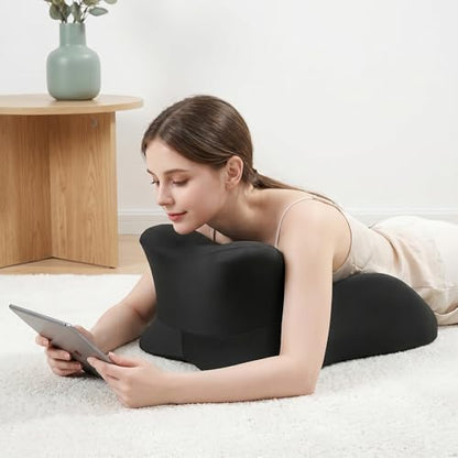 Ergonomic Wedge Pillow with Memory Foam Support - 27 Degree, Extra Large