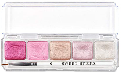 Sweet Sticks Edible Art Water-Activated Food Paint Mini Palette, Doll House