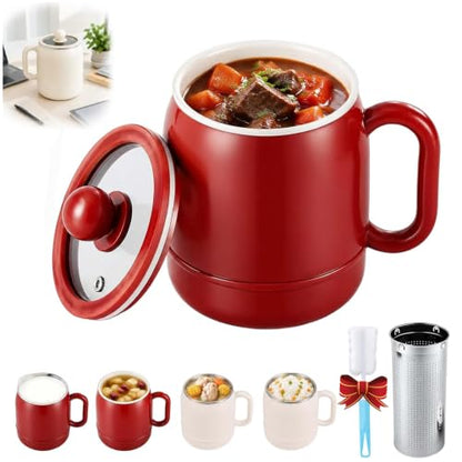 Multi-Function Portable Electric Stewing Cup - 6-in-1 Mini Wellness Kettle #B