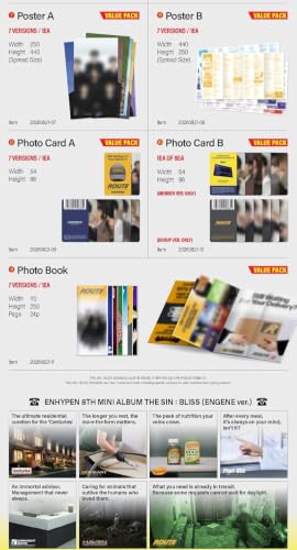 ENHYPEN The Sin: Bliss K-pop Album Ni-Ki Version - Official Sealed