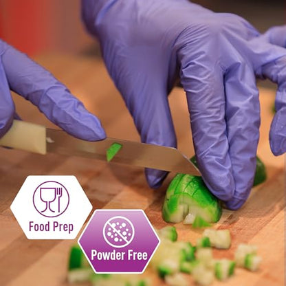 MedPride Powder-Free Nitrile Exam Gloves (Small (Pack of 100))