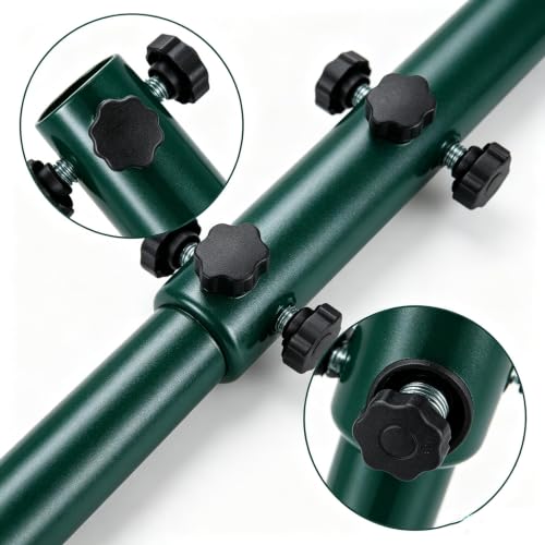 Christmas Tree Extension Pole with 6 Hand Tightening Knobs - Height Adjuster