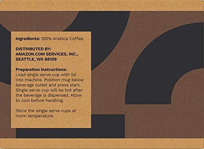 Solimo Dark Roast Coffee Pods - Compatible with Keurig 2.0 | 100 Count Pack for Bold Flavor