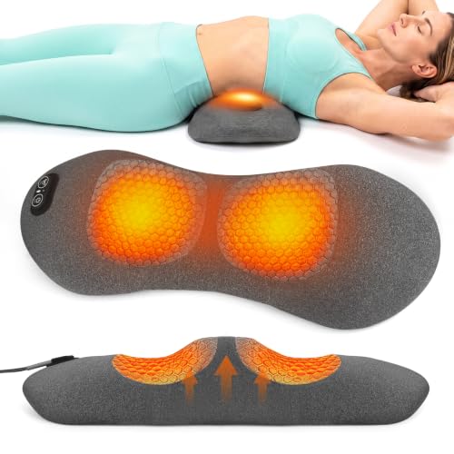 VivaSync Graphite Gray 3-in-1 Back Massager with Heat, Vibration & Airbag Traction