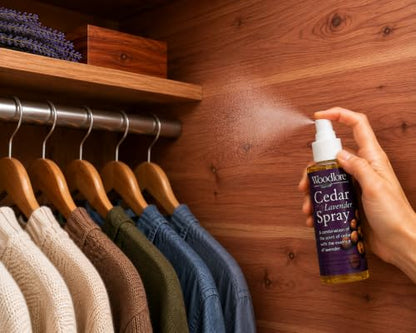 Woodlore Cedar Lavender Spray 2 Pack - Refreshes Cedar Closets & Storage