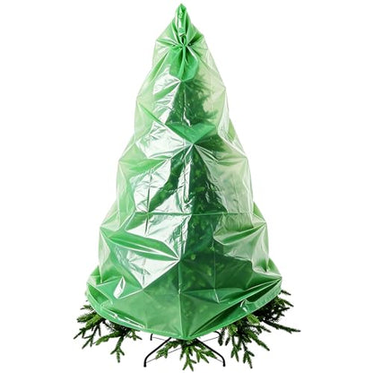 Disposable Christmas Tree Storage Cover Fits 3-5ft Upright Trees - Waterproof & Dustproof