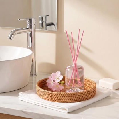 Cherry Blossom Reed Diffuser Set Volcano Design Home Fragrance - 3.28 fl.oz