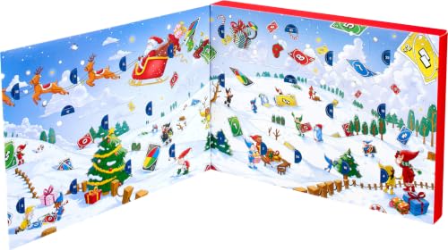 Mattel Games Advent Calendar for Kids and Families, 24 Days of Holiday Surprises