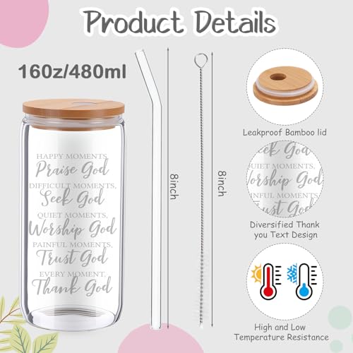 Shinylin 7-Piece Christian Gift Set for Women - Biblical Inspirational Presents - Black Variation