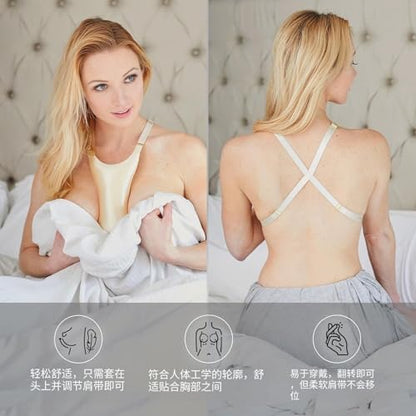 Anti-Wrinkle Cotton Breast Pillow for Side Sleepers Support & Skin Care