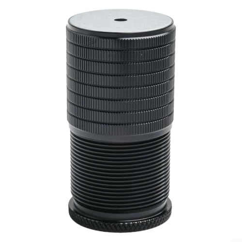 Adjustable Bed Risers 3-8 Inch Stackable Furniture Lifters - Black 43mm