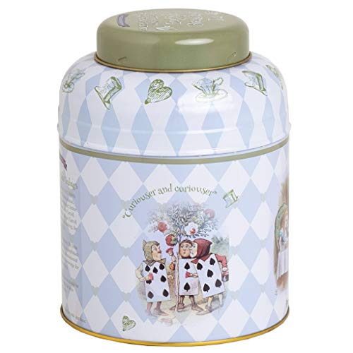 Alice in Wonderland Tea Caddy with 80 English Breakfast Teabags