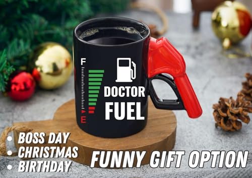 Heat Sensitive Magic Coffee Mug for Doctors 13.5oz Funny Ceramic Gift