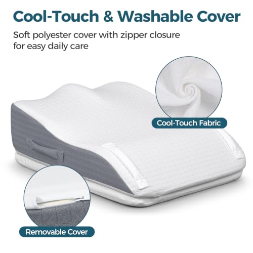 Adjustable Leg Wedge Pillow for Post-Surgery Recovery Support