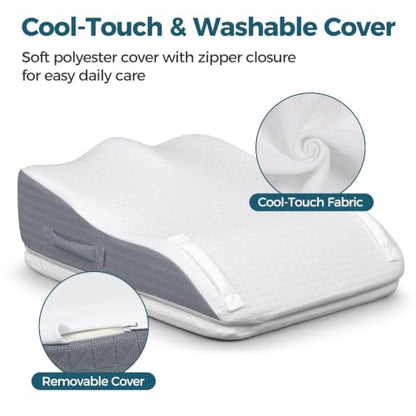 Adjustable Leg Wedge Pillow for Post-Surgery Recovery Support