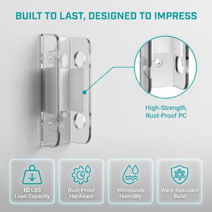 Wall Mounted Scale Holder Bathroom Storage Rack Space-Saving Organizer